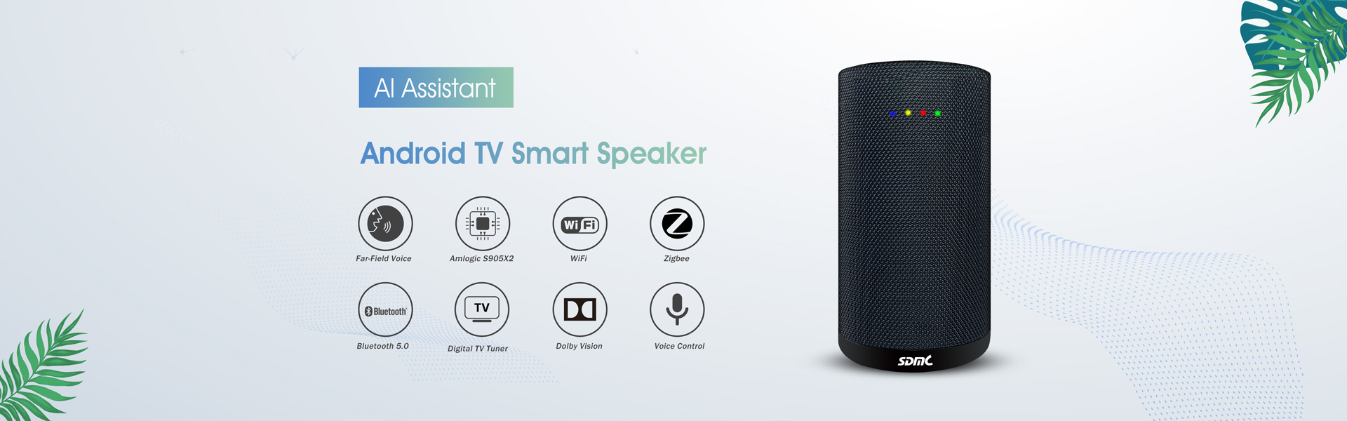 Android TV box, wifi ματιών router, έξυπνος ομιλητής,Shenzhen SDMC Technology Co.,Ltd
